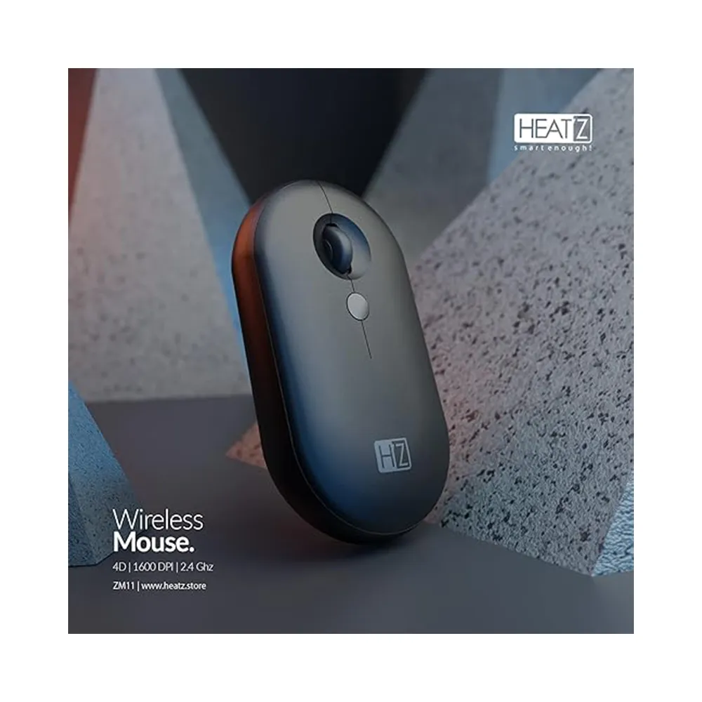 EasyStore Online | Heatz Zm11 Wireless Mouse (Black)